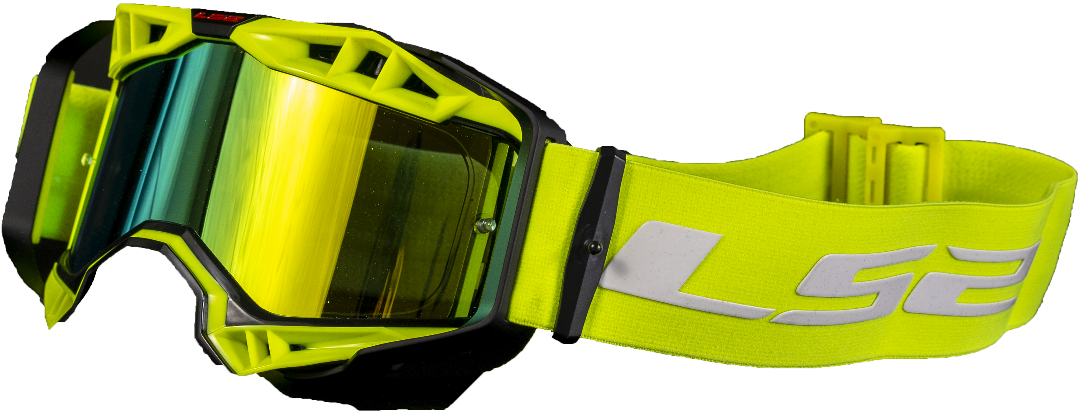 AURA PRO GOGGLE YELLOW IRIDIUM VISOR